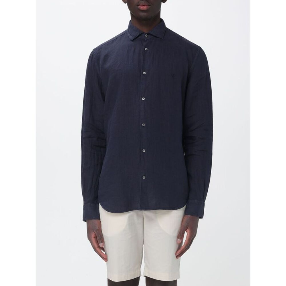 Brooksfield Shirt Men Navy